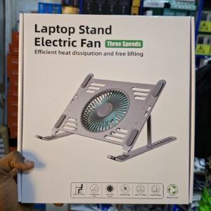Laptop Stand with Electric Fan