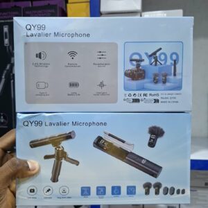 QY99 Wireless Lavalier Microphone Kit